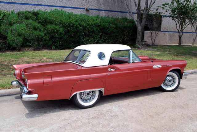 1957 T-Bird Bronze Ford Thunderbird Convertible