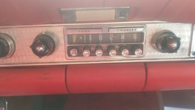 1957 Red Ford Thunderbird Convertible