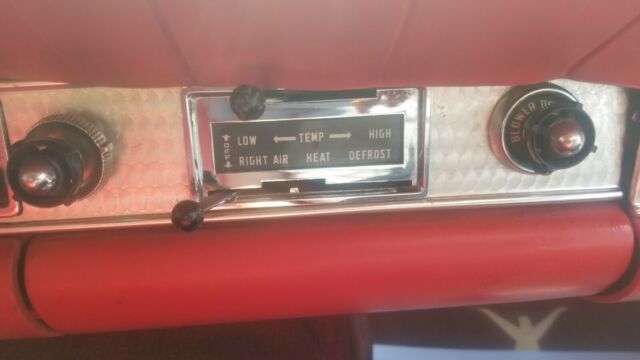 1957 Red Ford Thunderbird Convertible