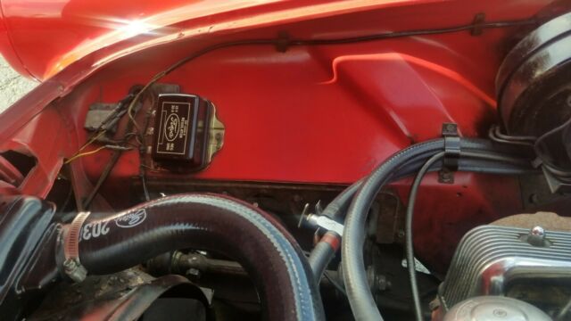 1957 Red Ford Thunderbird Convertible