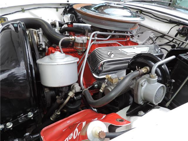 1957 White Ford Thunderbird --