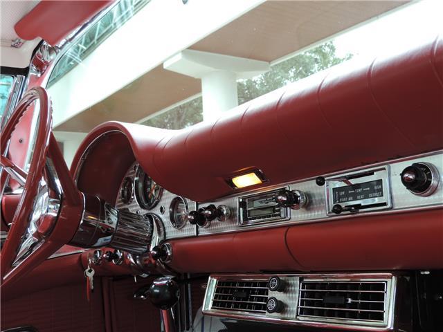 1957 White Ford Thunderbird --