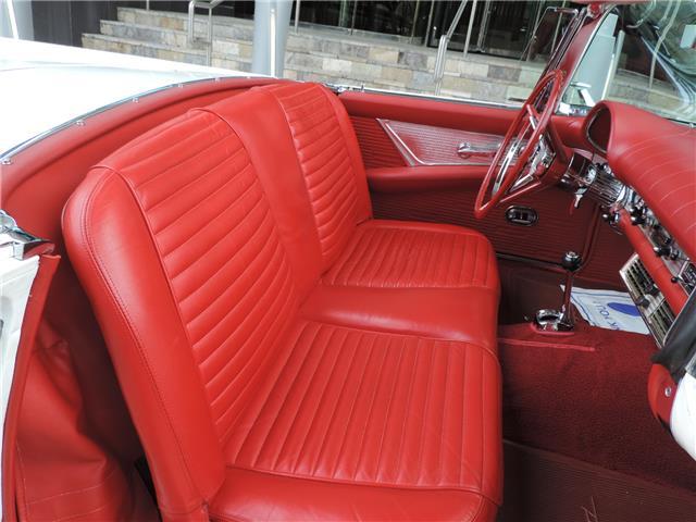 1957 White Ford Thunderbird --