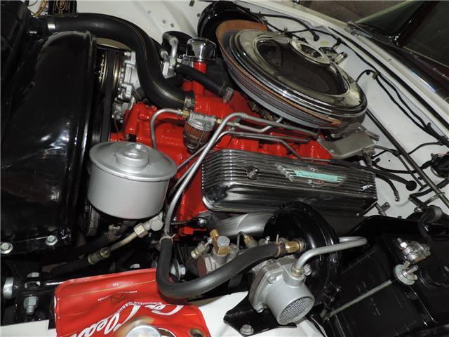 1957 White Ford Thunderbird --