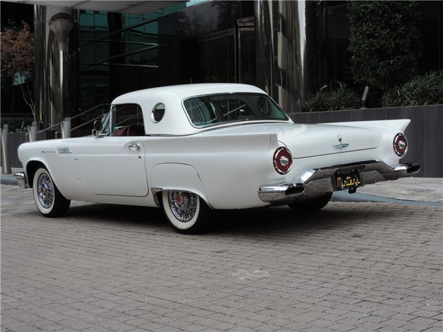 1957 White Ford Thunderbird --