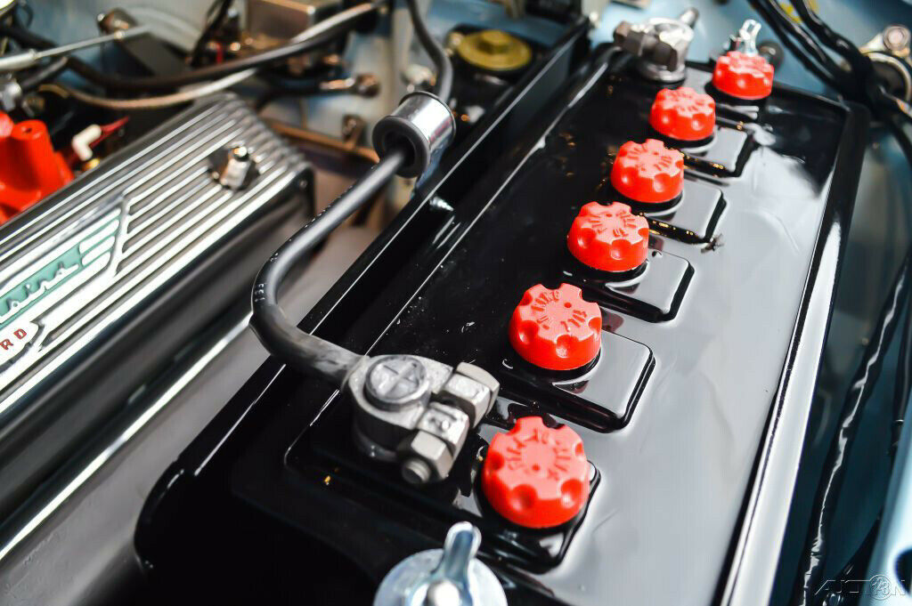 1957 Blue Ford Thunderbird