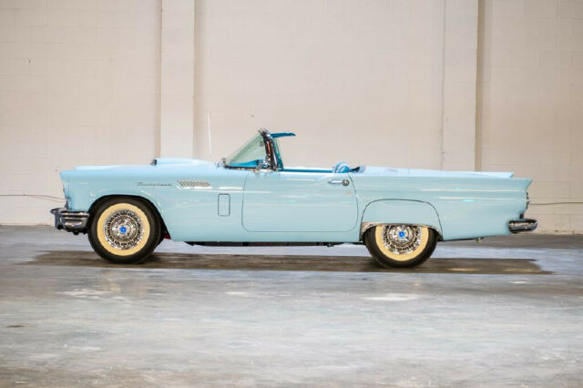 1957 Blue Ford Thunderbird