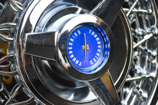 1957 Blue Ford Thunderbird