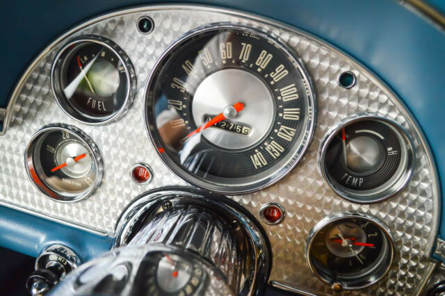 1957 Blue Ford Thunderbird