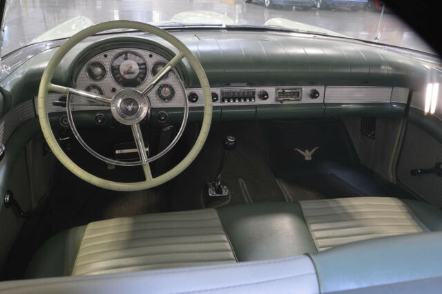 1957 Green Ford Thunderbird Coupe