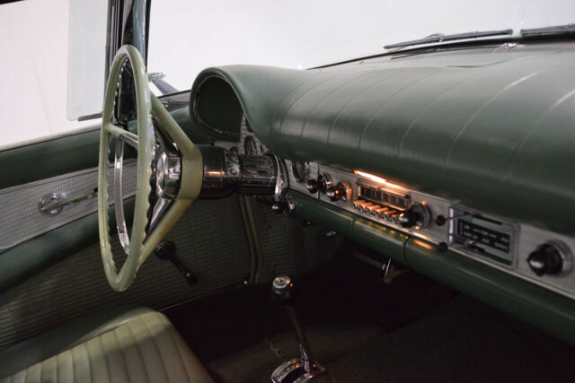 1957 Green Ford Thunderbird Coupe