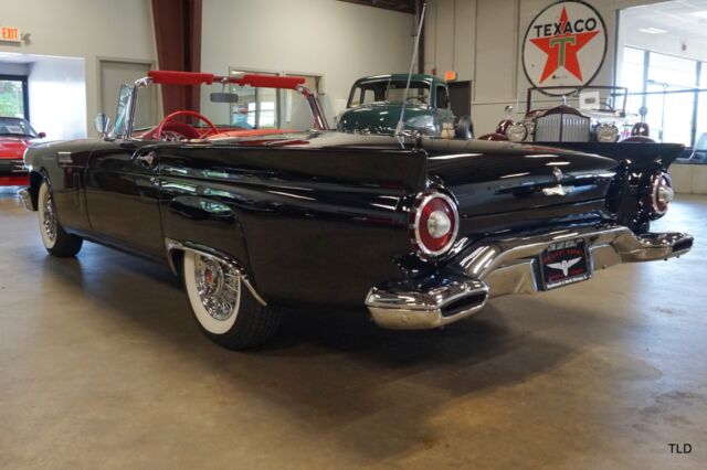 1957 Black Ford Thunderbird Convertible
