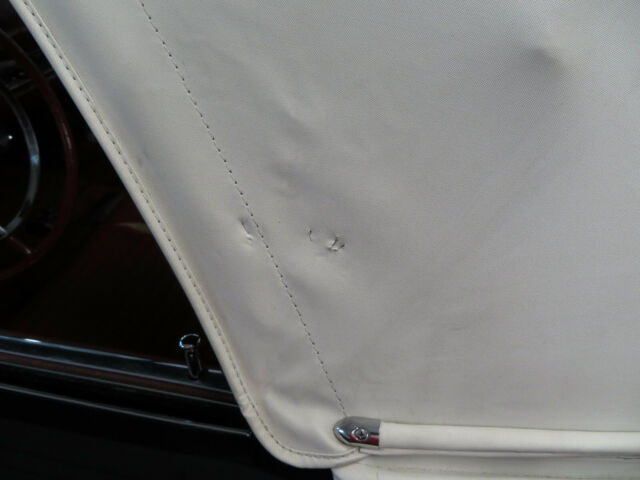 1957 Black Ford Thunderbird Convertible