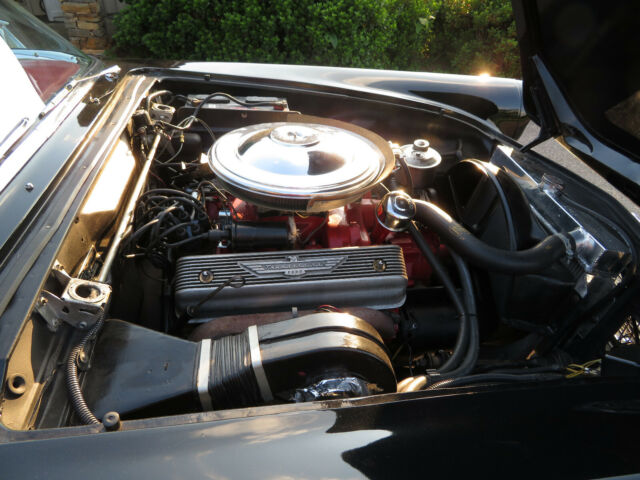 1957 Black Ford Thunderbird Convertible