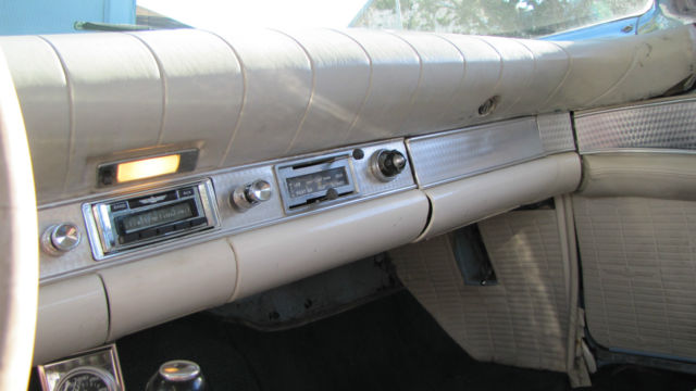 1957 Blue Ford Thunderbird Convertible