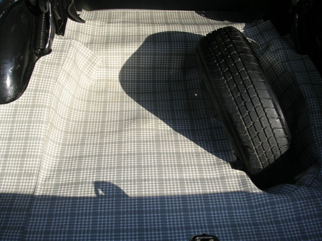 1957 Black Ford Thunderbird Convertible