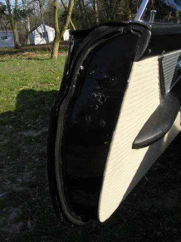 1957 Black Ford Thunderbird Convertible