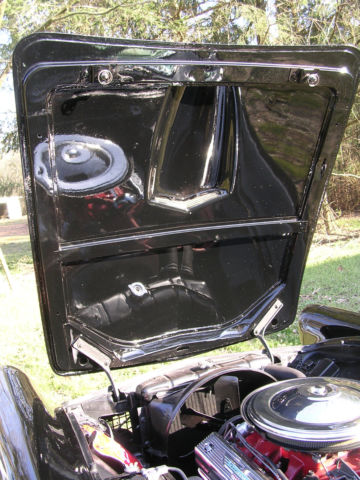 1957 Black Ford Thunderbird Convertible