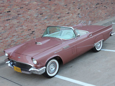 1957 Thunderbird Bronze Ford Thunderbird Convertible