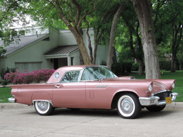 1957 Thunderbird Bronze Ford Thunderbird Convertible
