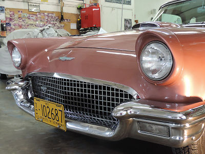 1957 Thunderbird Bronze Ford Thunderbird Convertible