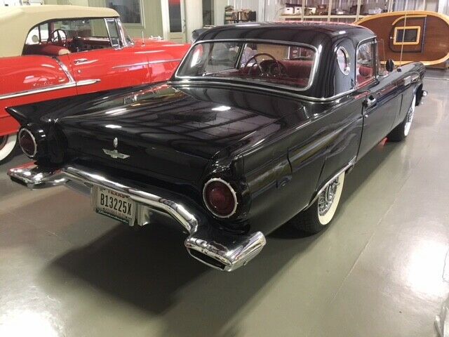 1957 Black Ford Thunderbird Convertible