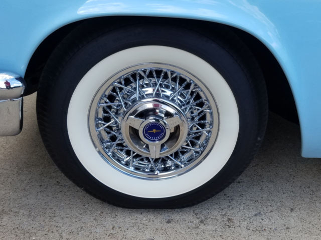 1957 Starmist Blue Ford Thunderbird Roadster