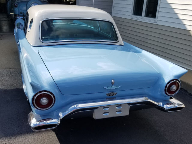 1957 Starmist Blue Ford Thunderbird Roadster