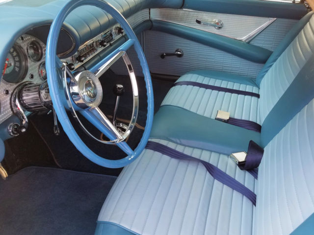 1957 Starmist Blue Ford Thunderbird Roadster