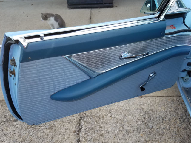 1957 Starmist Blue Ford Thunderbird Roadster