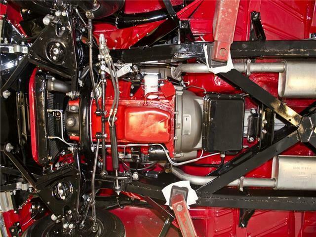 1957 Red Ford Thunderbird --