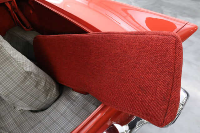 1957 Red Ford Thunderbird Convertible