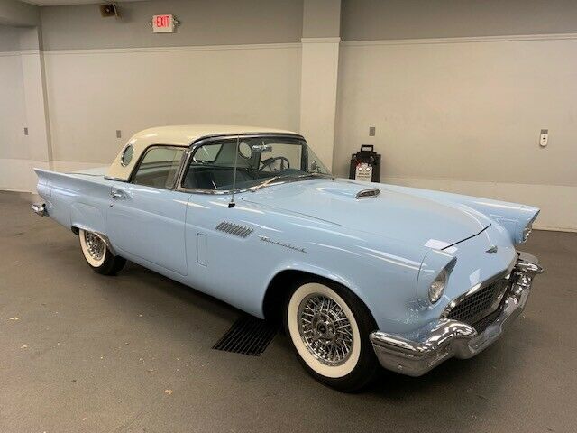 1957 Blue Ford Thunderbird Coupe