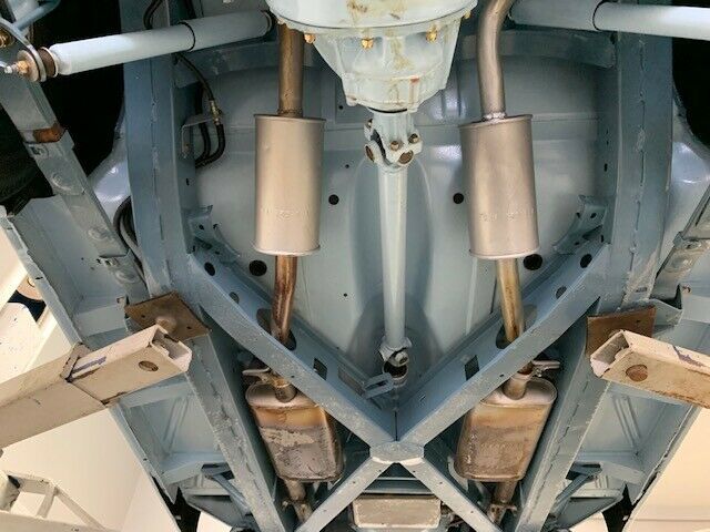 1957 Blue Ford Thunderbird Coupe