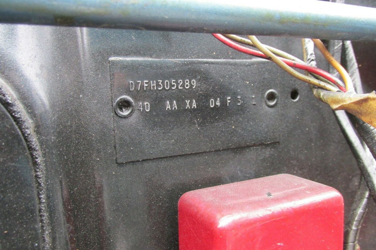 1957 Blue Ford Thunderbird Convertible