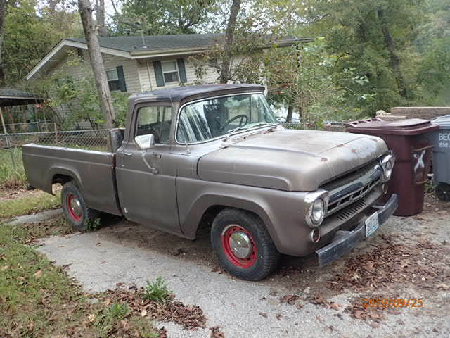 1957 Brown Ford F-100 Standard Cab Pickup