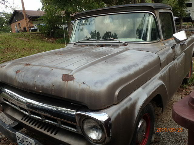1957 Brown Ford F-100 Standard Cab Pickup