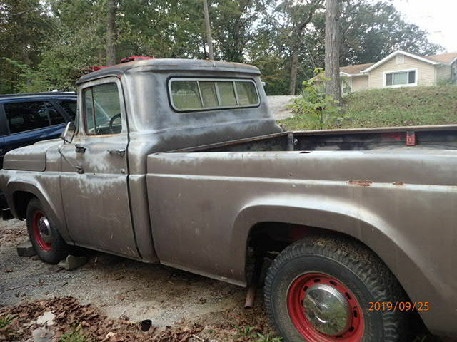 1957 Brown Ford F-100 Standard Cab Pickup