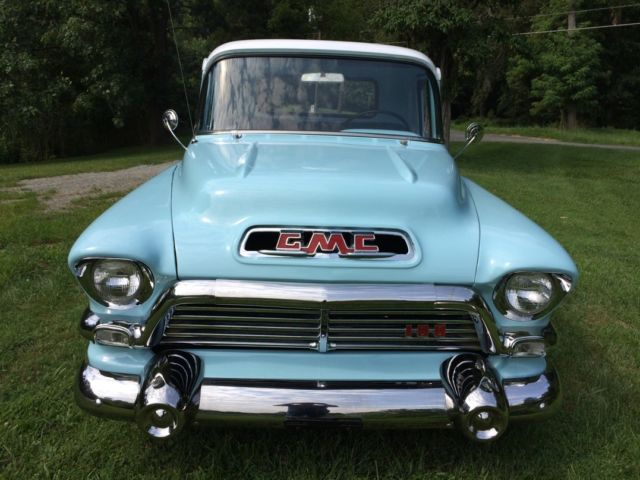 1957 Blue GMC 100 Cab & Chassis