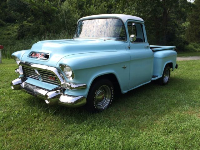 1957 Blue GMC 100 Cab & Chassis