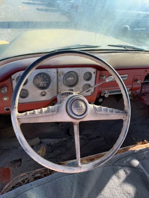 1957 Yellow GMC 150 Standard Cab Pickup