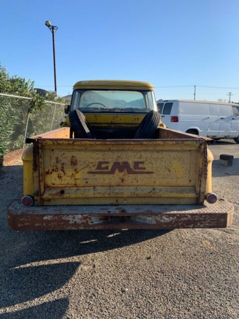 1957 Yellow GMC 150 Standard Cab Pickup
