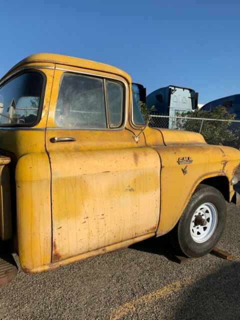 1957 Yellow GMC 150 Standard Cab Pickup