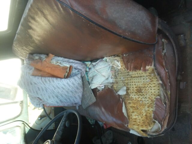 1957 Red GMC 2 Ton Tow Truck flat bed pto winch