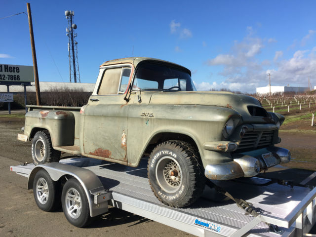 1957 Green Chevrolet Other Pickups Pickup