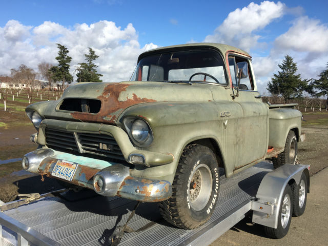 1957 Green Chevrolet Other Pickups Pickup