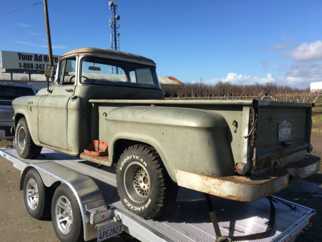 1957 Green Chevrolet Other Pickups Pickup
