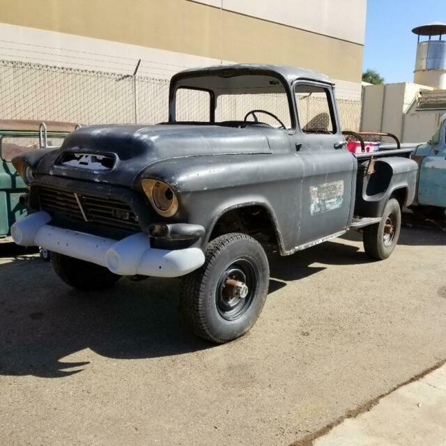1957 Black GMC 150 Standard Cab Pickup