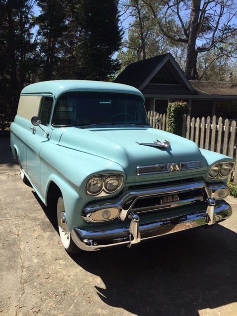 1957 Blue GMC 150 Panel Van