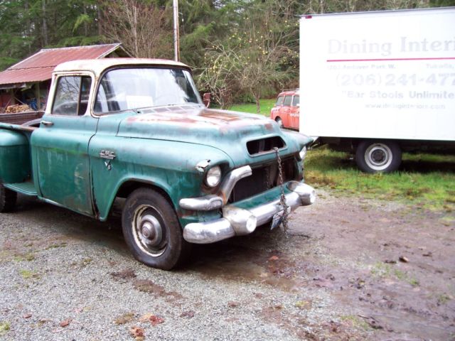 1957 green Chevrolet Other Pickups